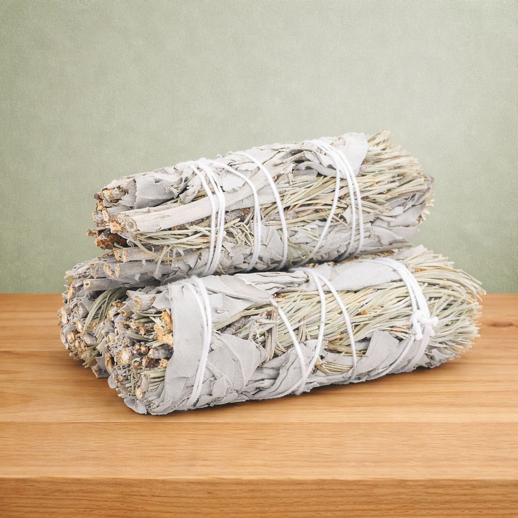 Bâton de sauge blanche et pin