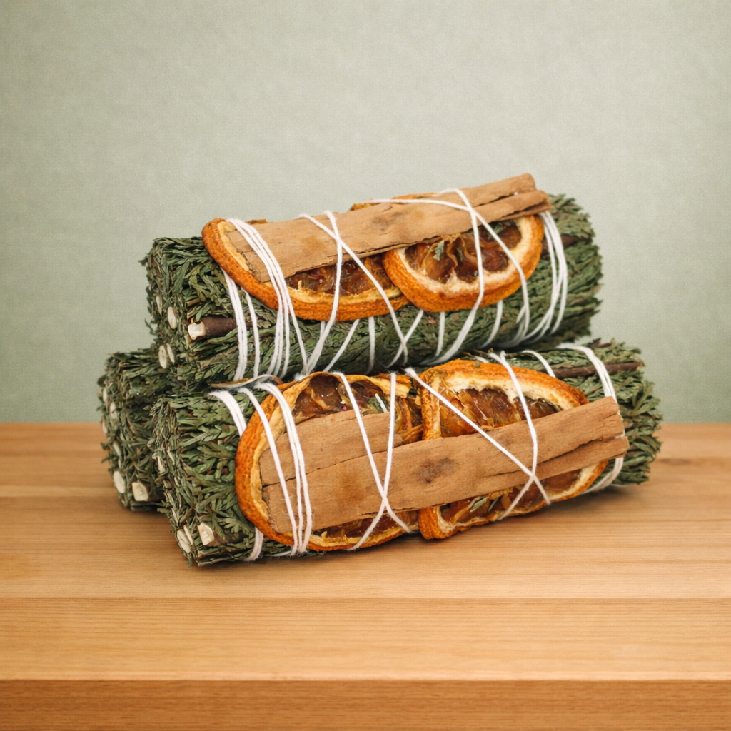 Bâton cèdre, orange et cannelle