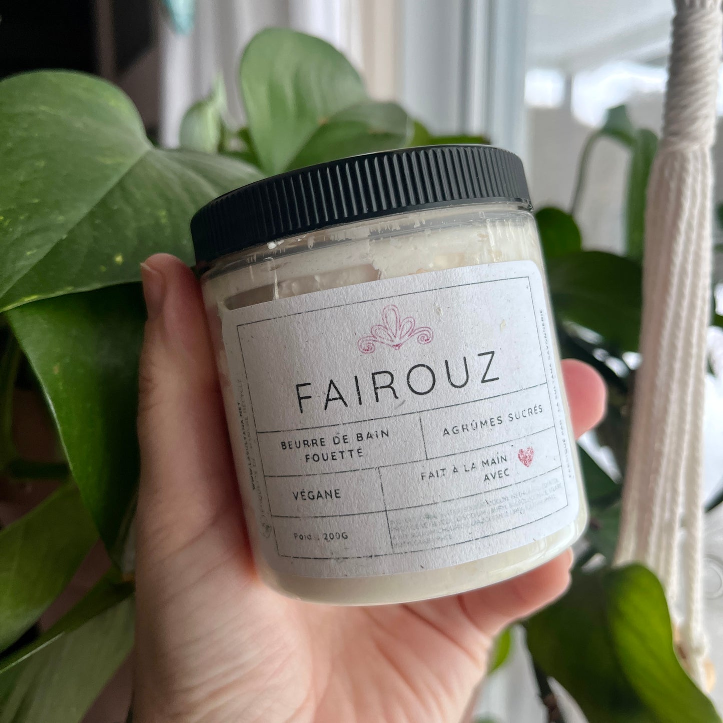 Pot de savon fouetté aux agrumes