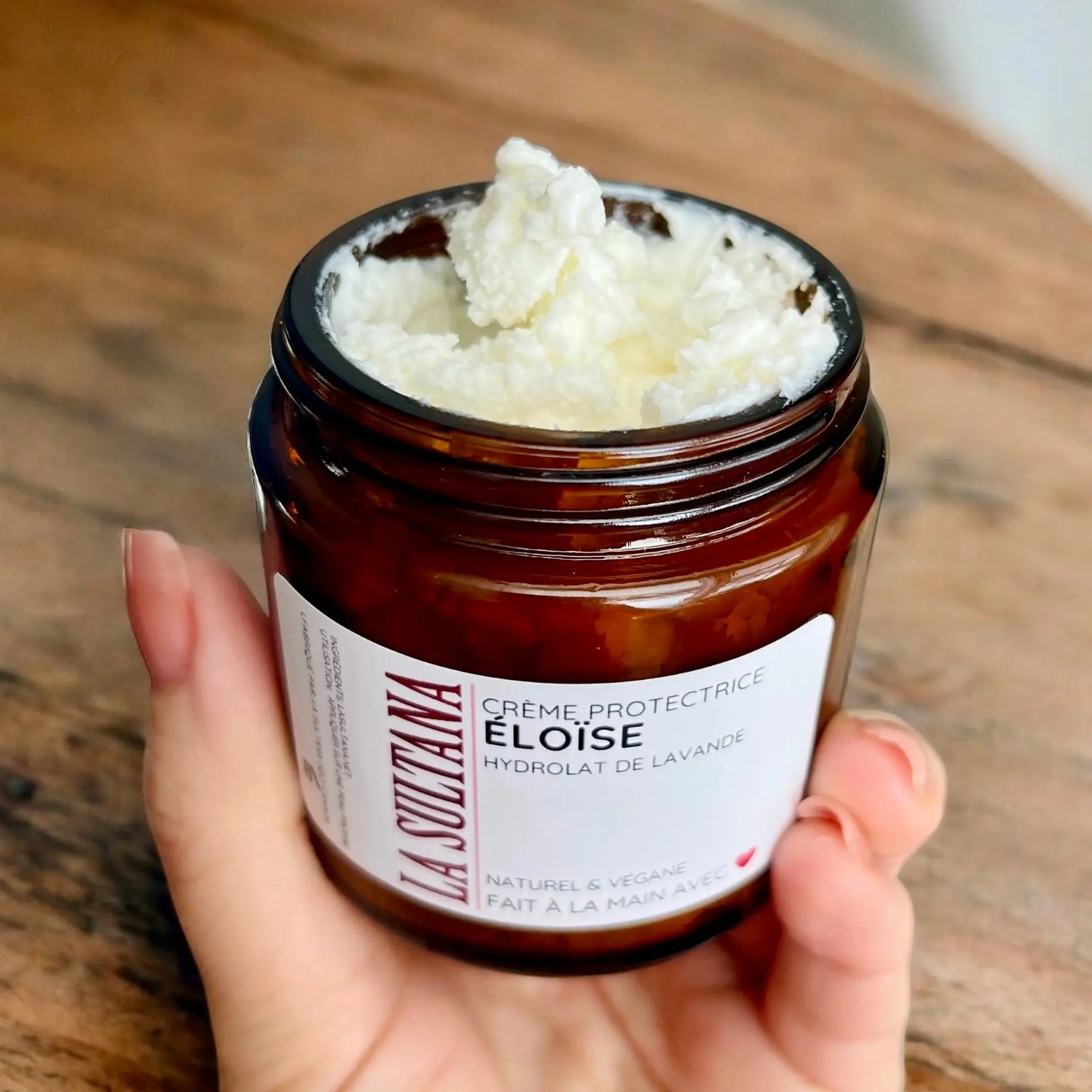 Crème réparatrice ÉLOÏSE hydrolat de lavande - La Sultana Savonnerie | Savons et soins naturels faits main | Québec