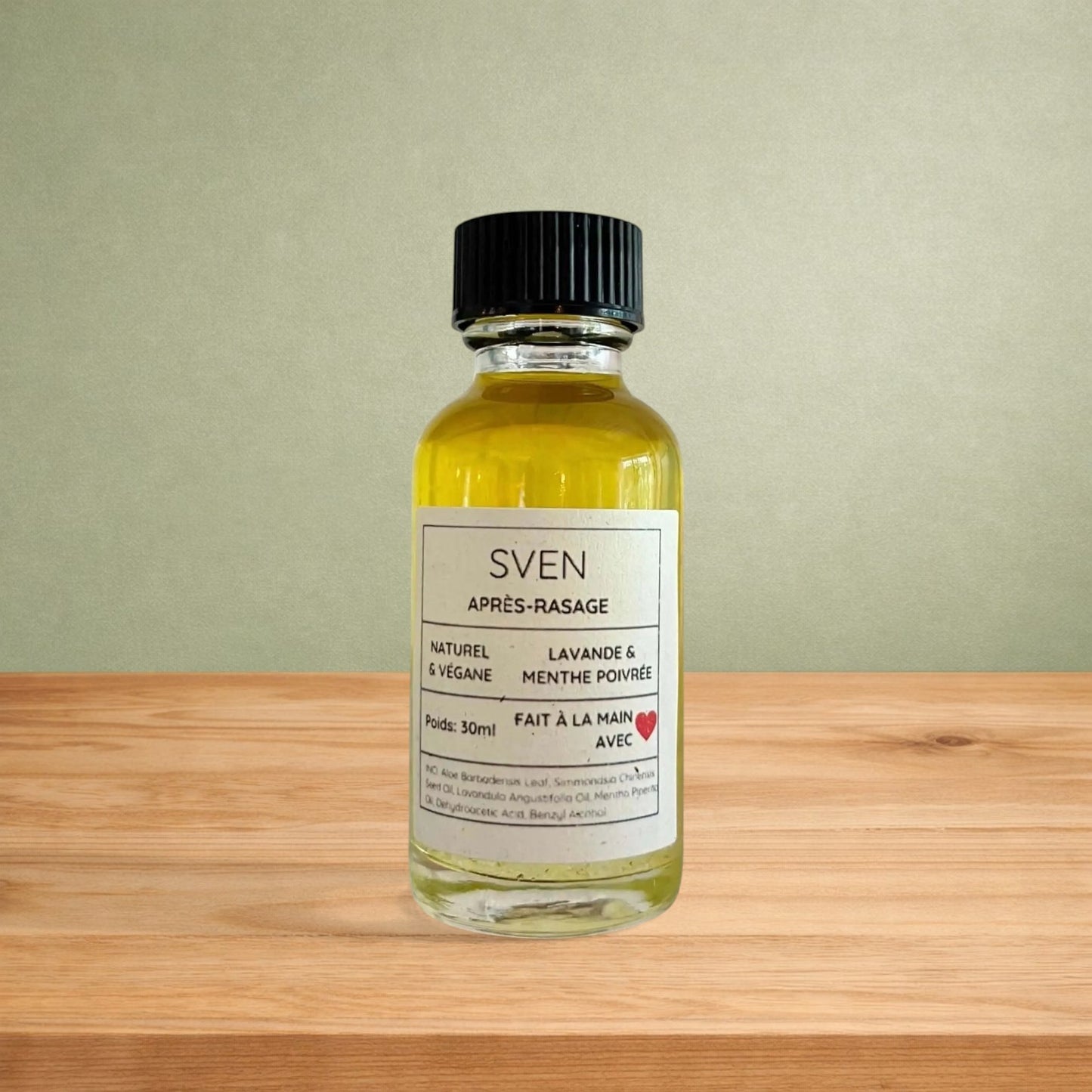 Lotion après-rasage SVEN lavande et menthe poivrée - La Sultana | Soins naturels québecois