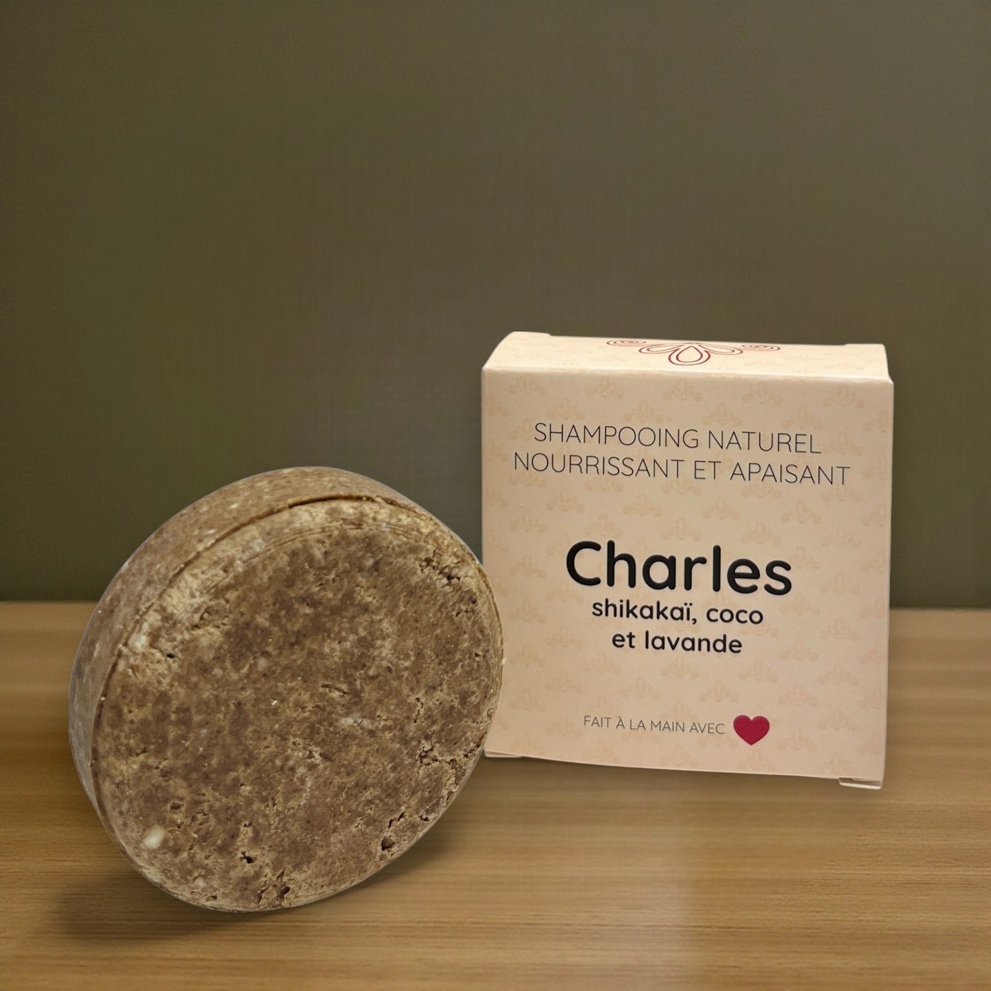 Shampoing naturel CHARLES cuir chevelu sensible et cheveux secs