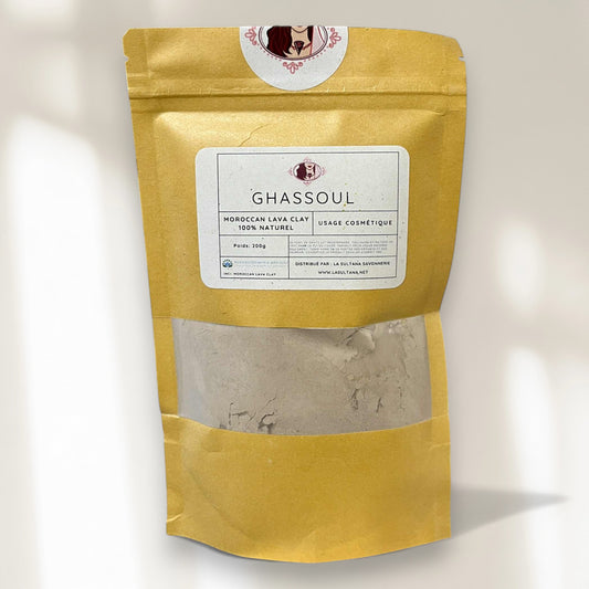 Arcilla cosmética marroquí Ghassoul
