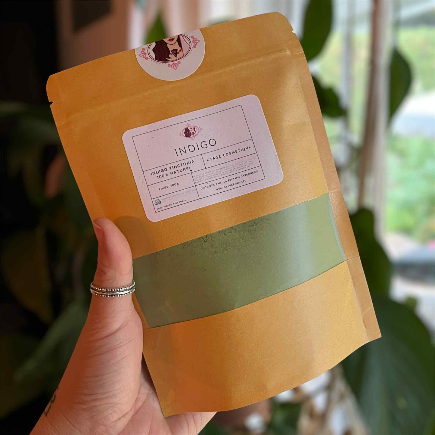 Índigo para el cabello Indigofera tinctoria