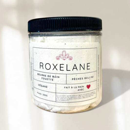 ROXELANE Peach Bellini Whipped Soap