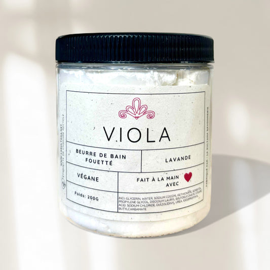 VIOLA Whipped Bath Butter Sweet Lavender