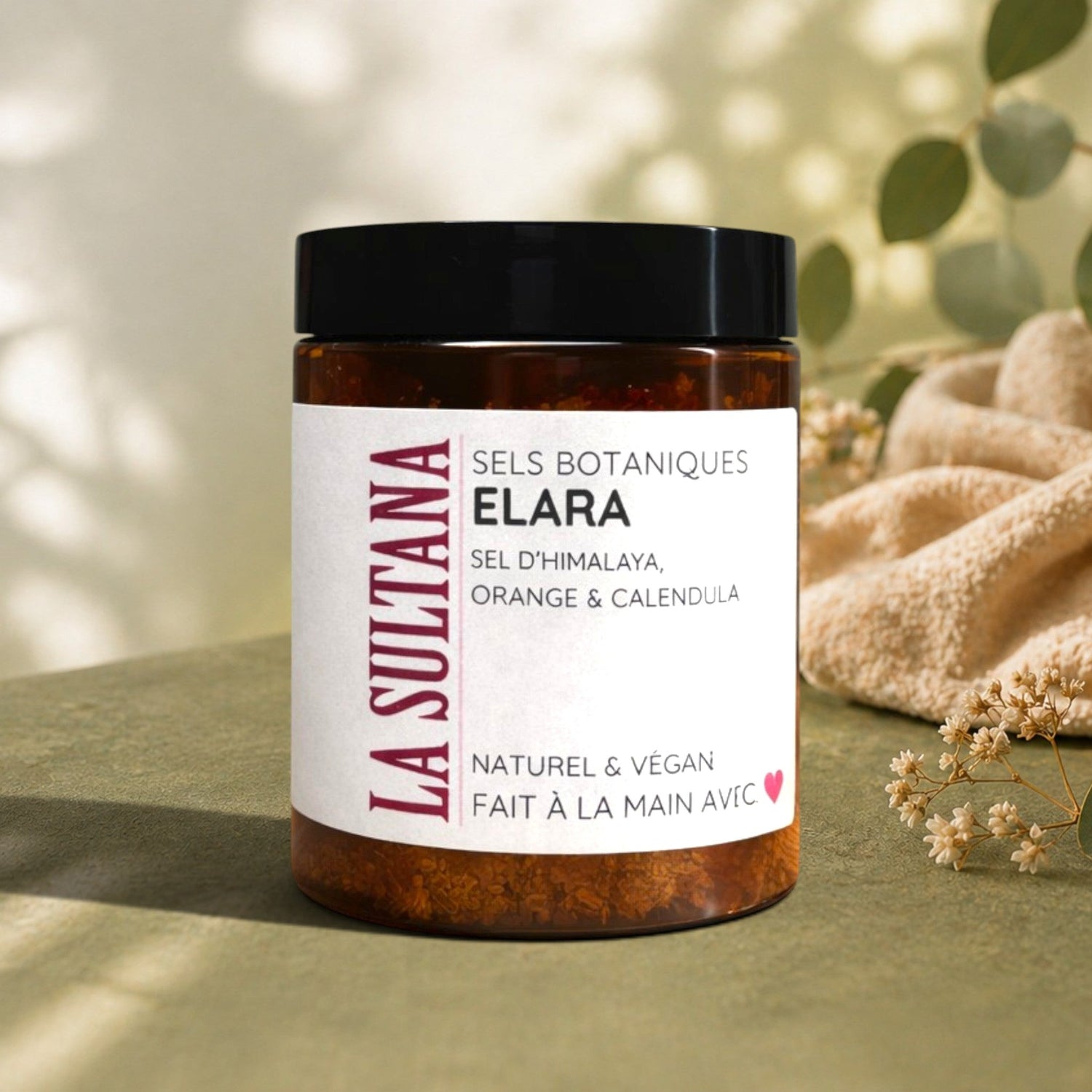 Sels botaniques - La Sultana | Soins naturels québecois