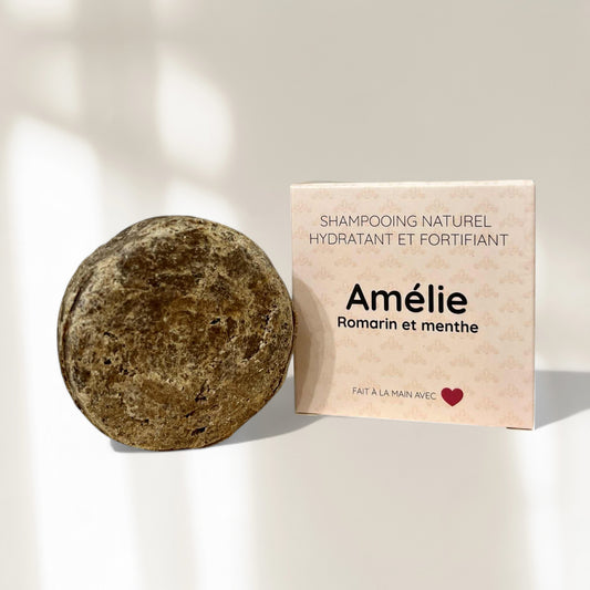 AMELIE Rosemary & Mint Solid Shampoo 