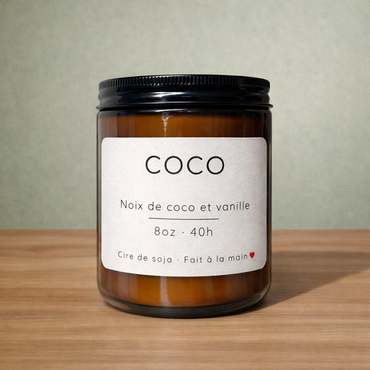 COCO lait de coco et vanille