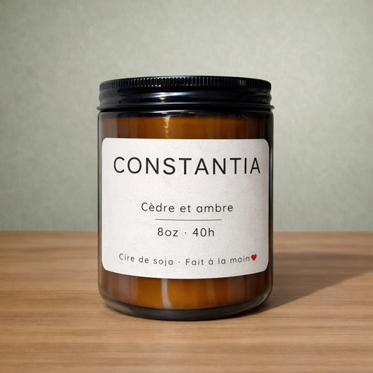 CONSTANTIA cèdre et  ambre