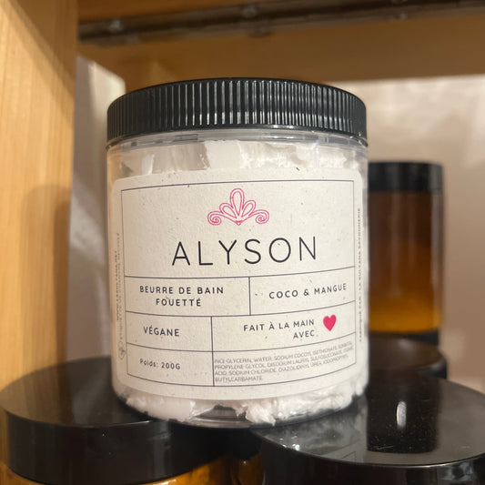 Savon fouetté coco et mangue