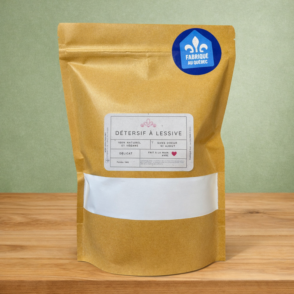 Détersif à lessive en poudre