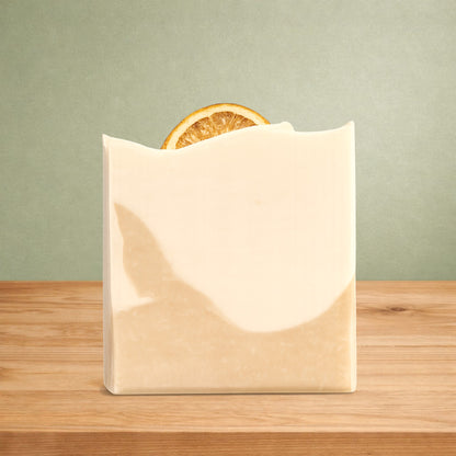 Savon au lait de coco ZEHRA jojoba et orange - La Sultana | Soins naturels québecois