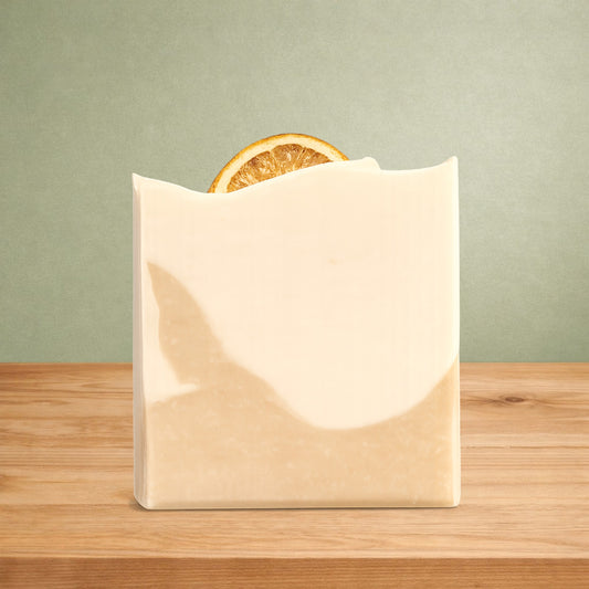 Savon au lait de coco ZEHRA jojoba et orange - La Sultana | Soins naturels québecois