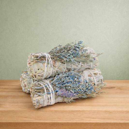 Bâton de sauge blanche florale