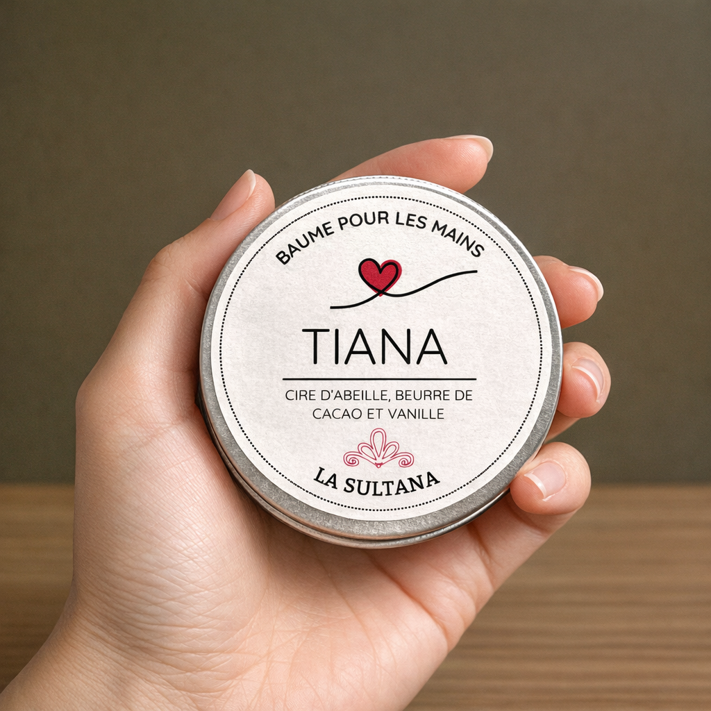 Baume pour les mains TIANA cacao & vanille