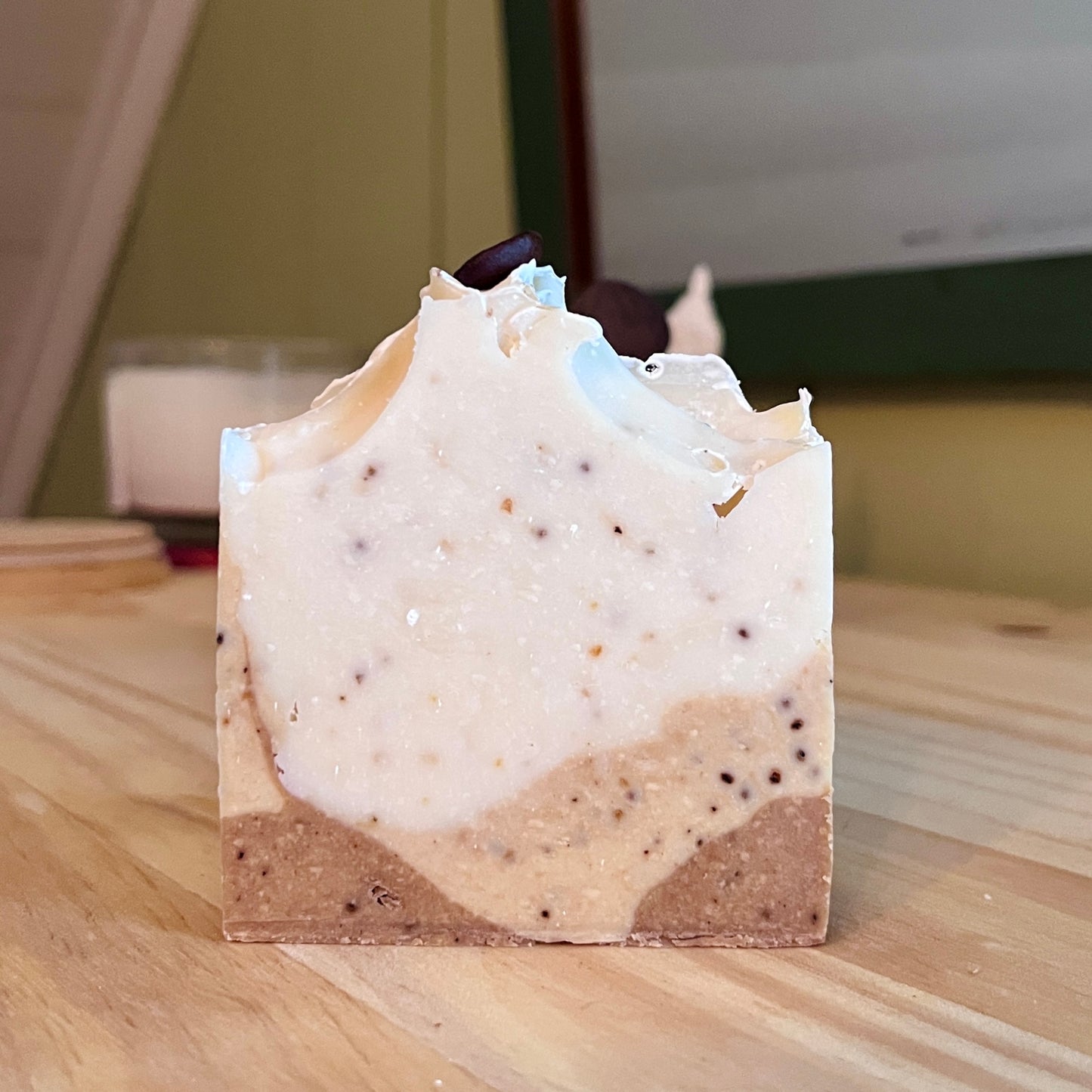 Savon exfoliant au café KAELAN mocha et vanille