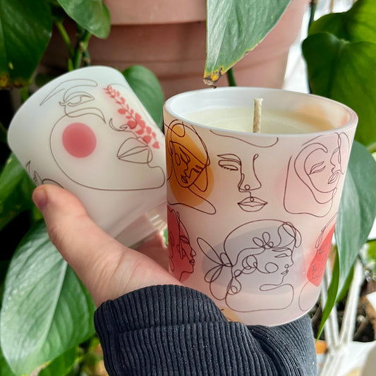 Liquidation:  bougie caramel et citrouille