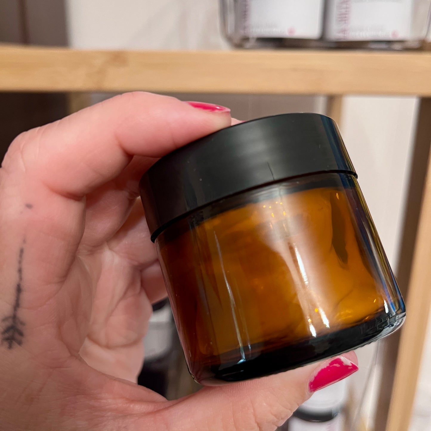 SARYAH Night Cream for the Face with Bakuchiol and Cranberry