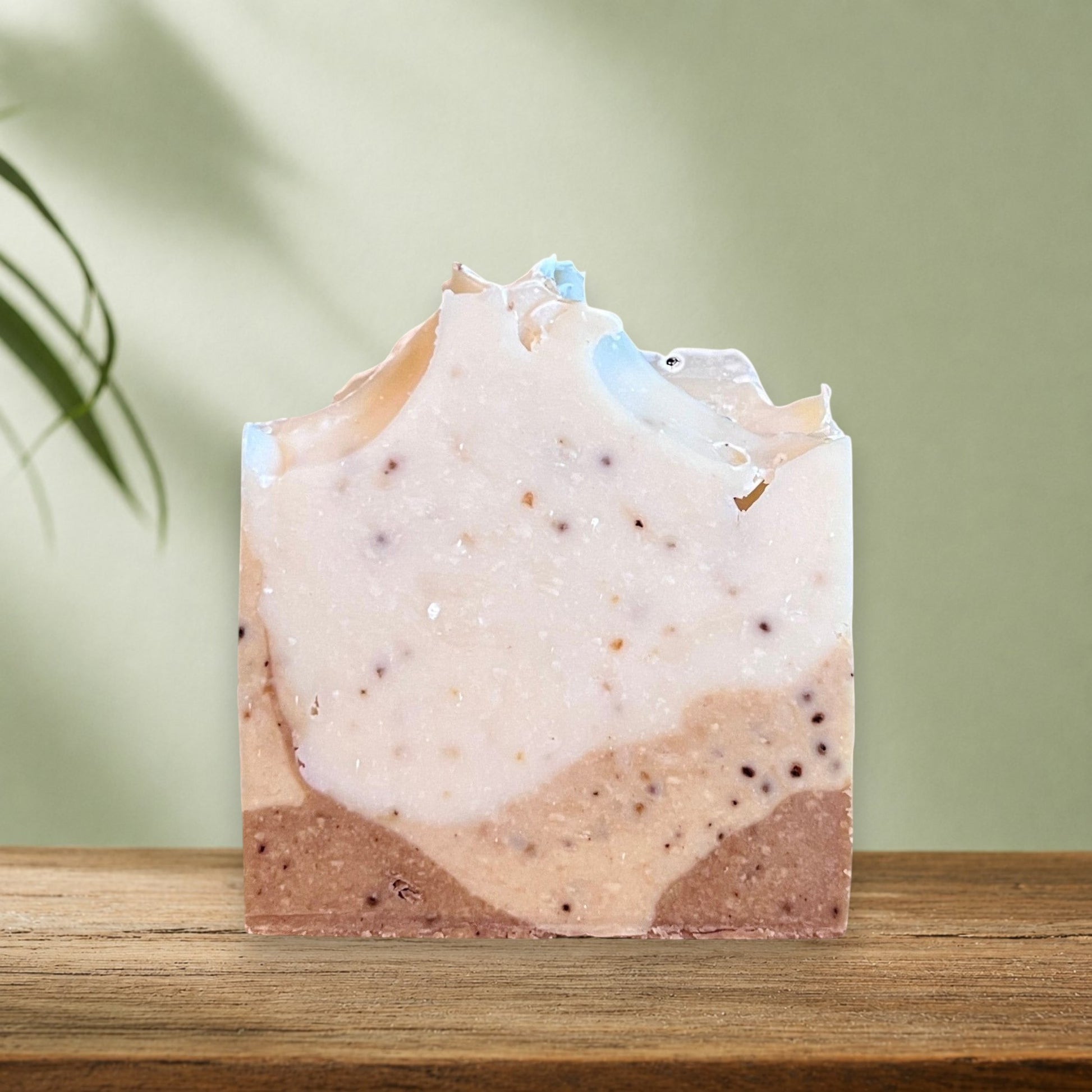 Savon exfoliant au café KAELAN mocha et vanille - La Sultana | Soins naturels québecois
