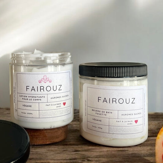 FAIROUZ moisturizing lotion sweet citrus