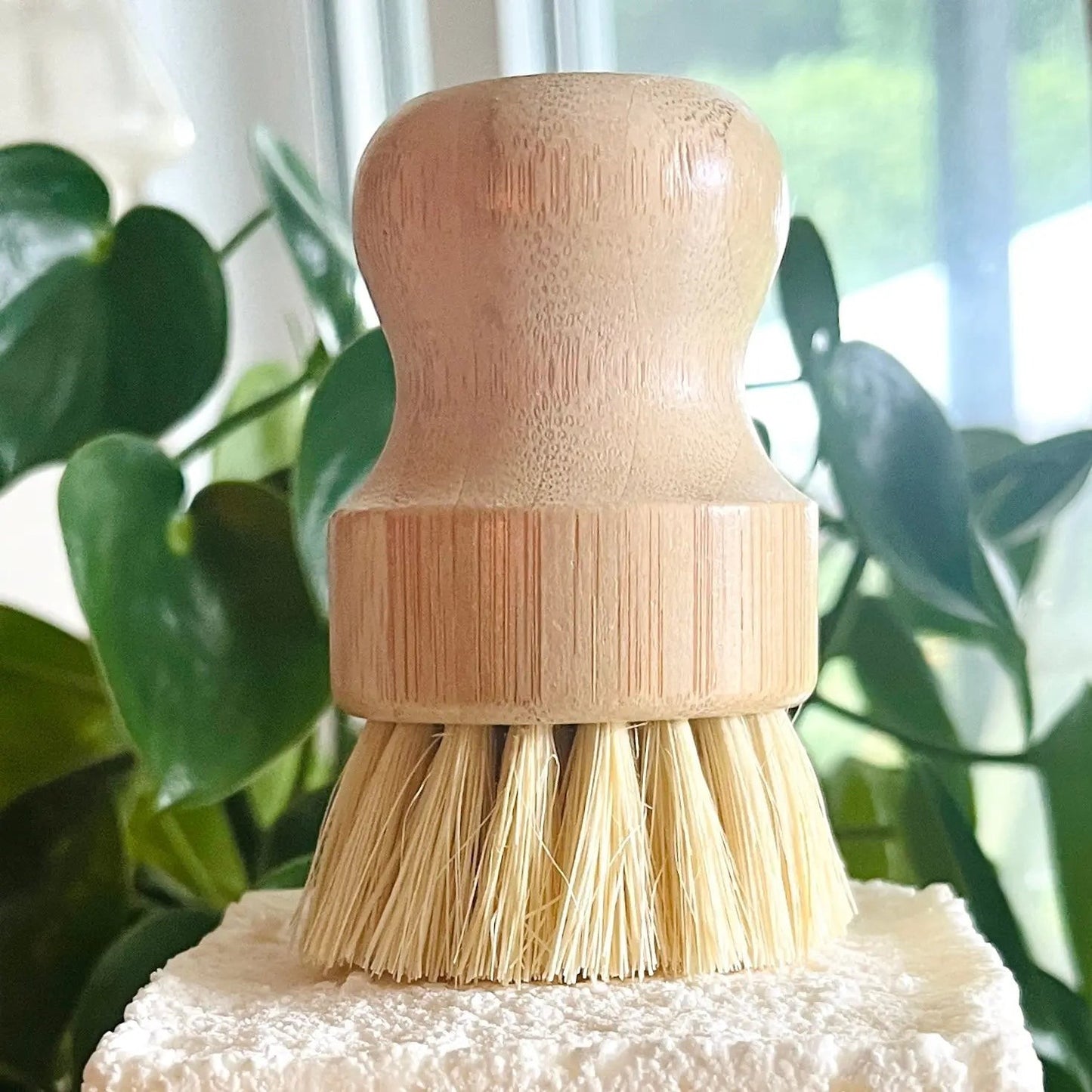 Brosse à vaisselle en bambou - La Sultana | Soins naturels québecois