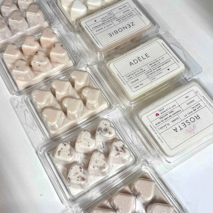 Lot de 9 fondants de cire avec défauts