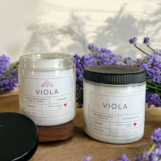 VIOLA Whipped Bath Butter Sweet Lavender