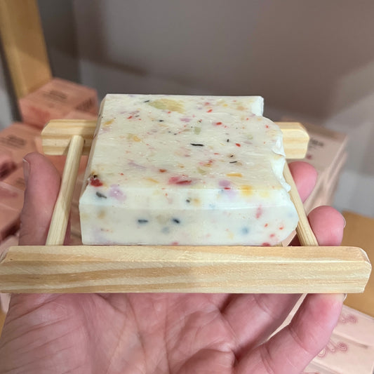 Porte savon et savon zéro déchet
