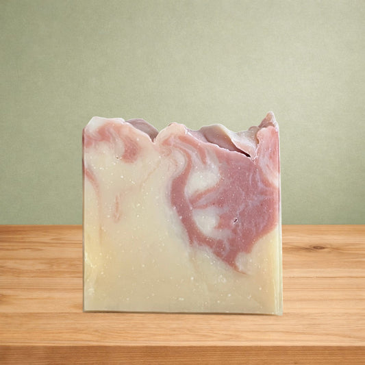 Savon à l'argile rouge ULRICK gingembre & pamplemousse - La Sultana | Soins naturels québecois