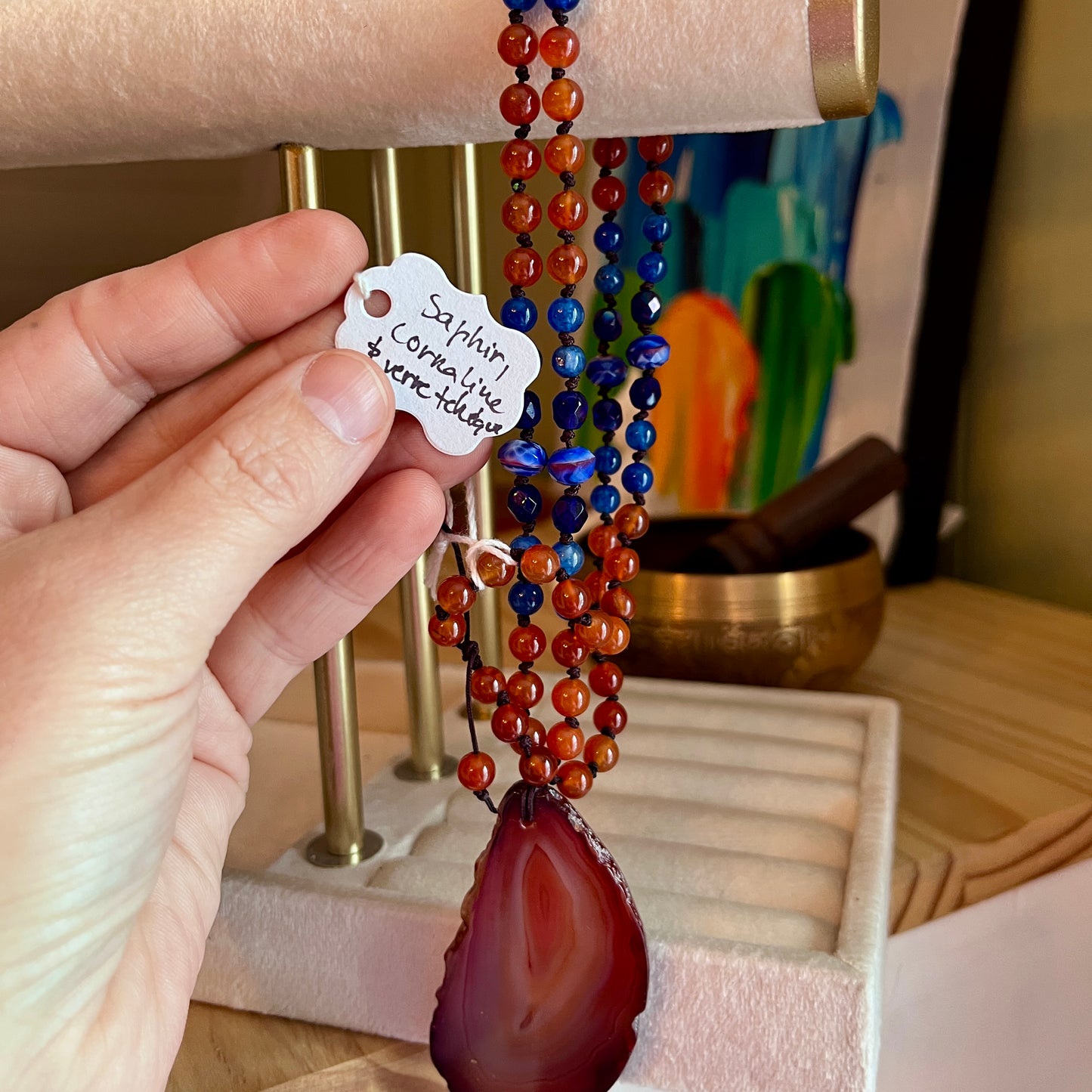Collier mala (plusieurs modèles) - La Sultana | Soins naturels québecois