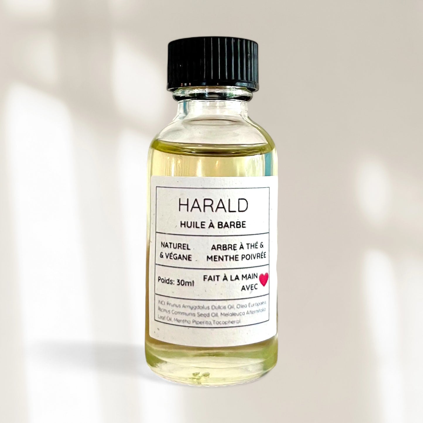 HARALD Aceite para barba de árbol de té y menta