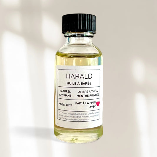 HARALD Aceite para barba de árbol de té y menta