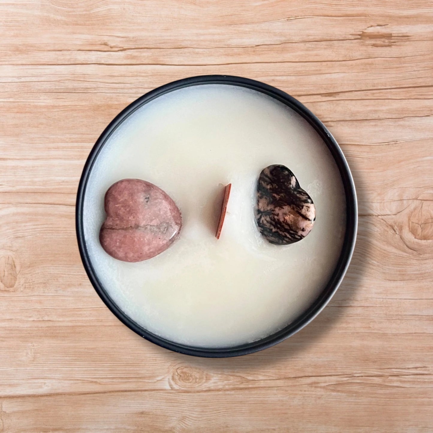 NEMESIS candied fruit &amp; rhodonite candle