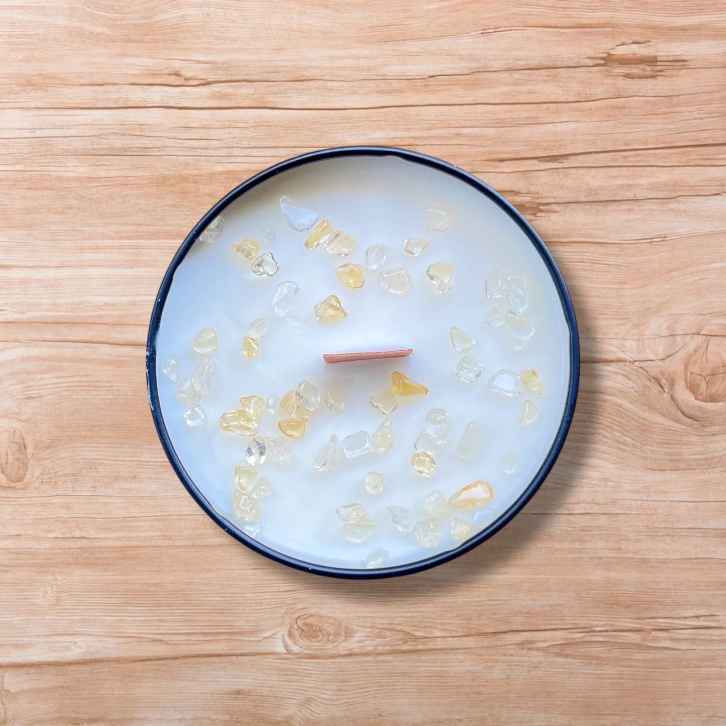 Vela CALISTA de naranja dulce y citrino