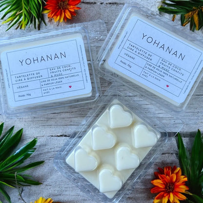 Fondant de cire YOHANAN fruits confits - La Sultana | Soins naturels québecois