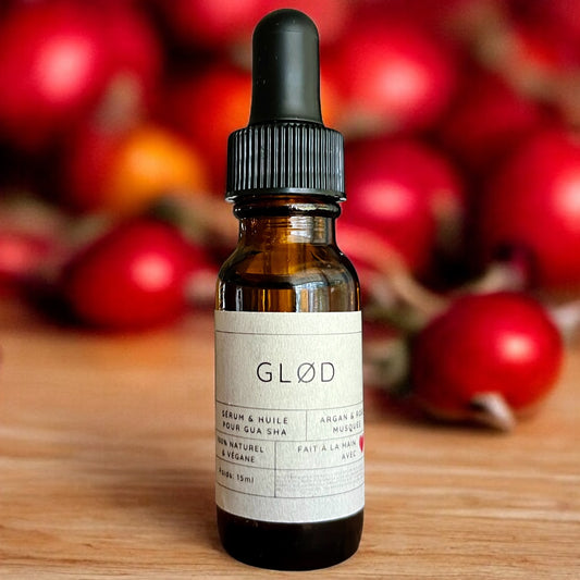 GLØD Argan & Rosehip Gua Sha Oil