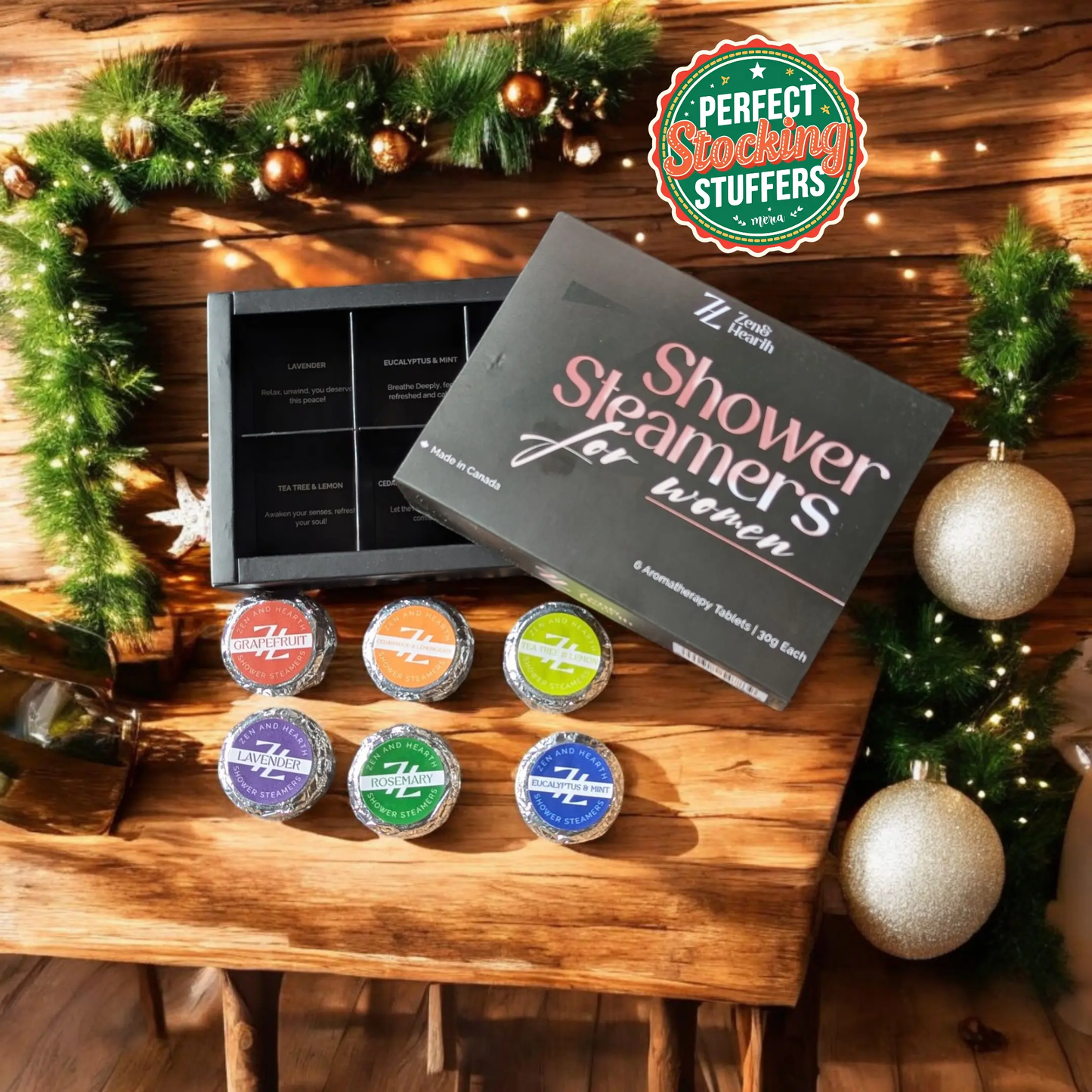 Ensemble cadeau Shower Steamers