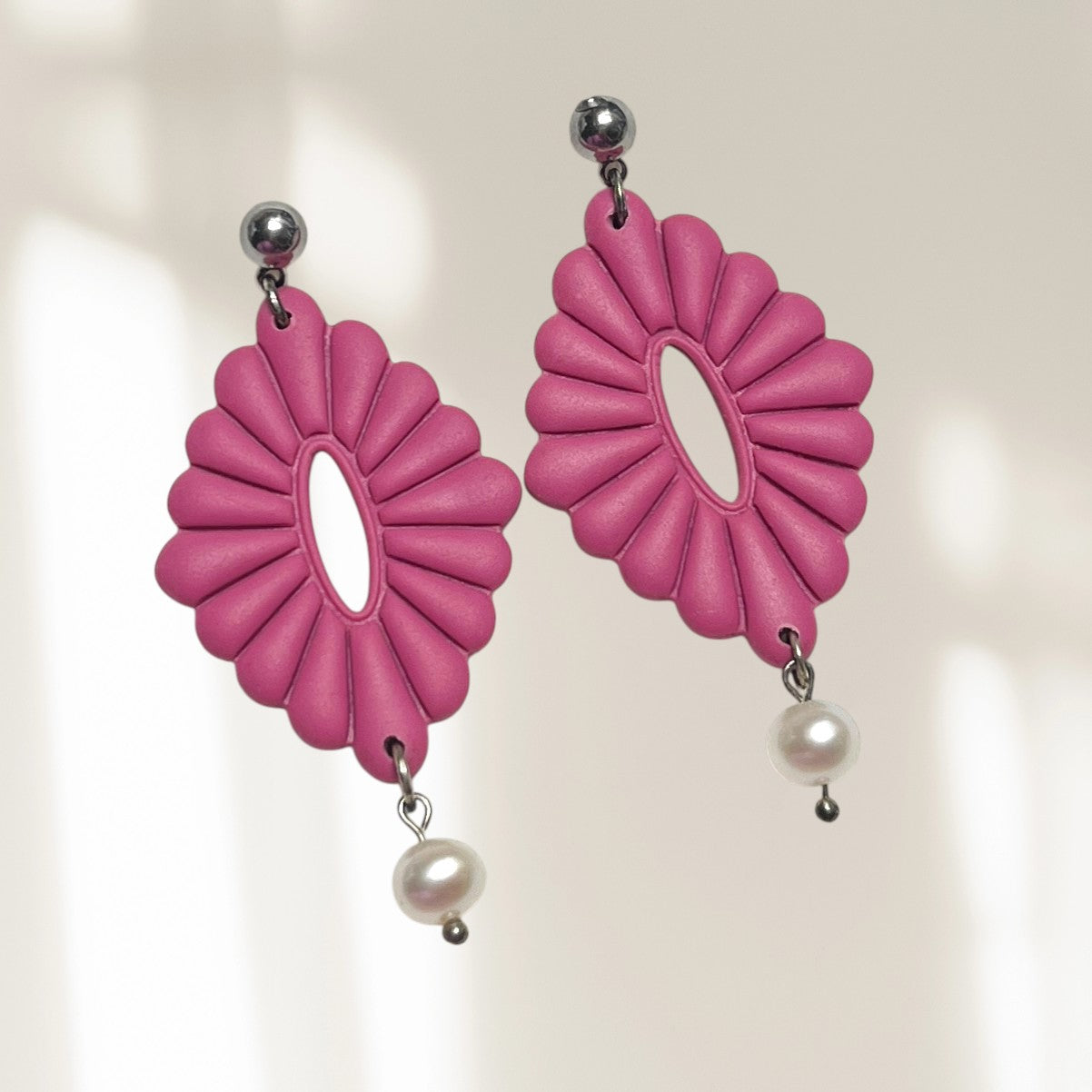 Boucles d'oreille en argile polymère (plusieurs modèles)