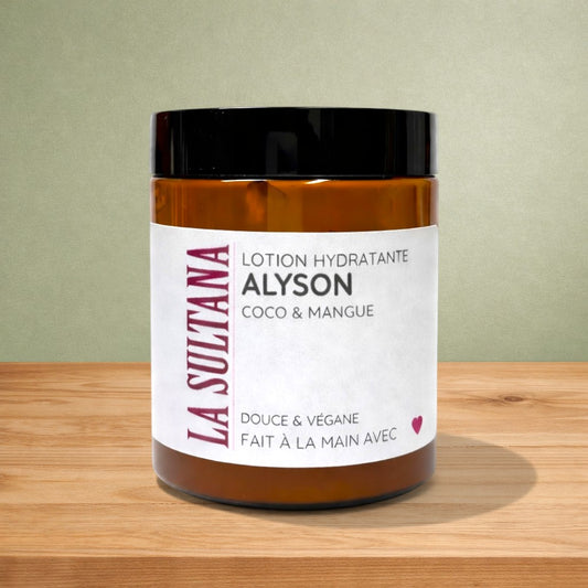 Lotion corporelle hydratante ALYSON coco et mangue