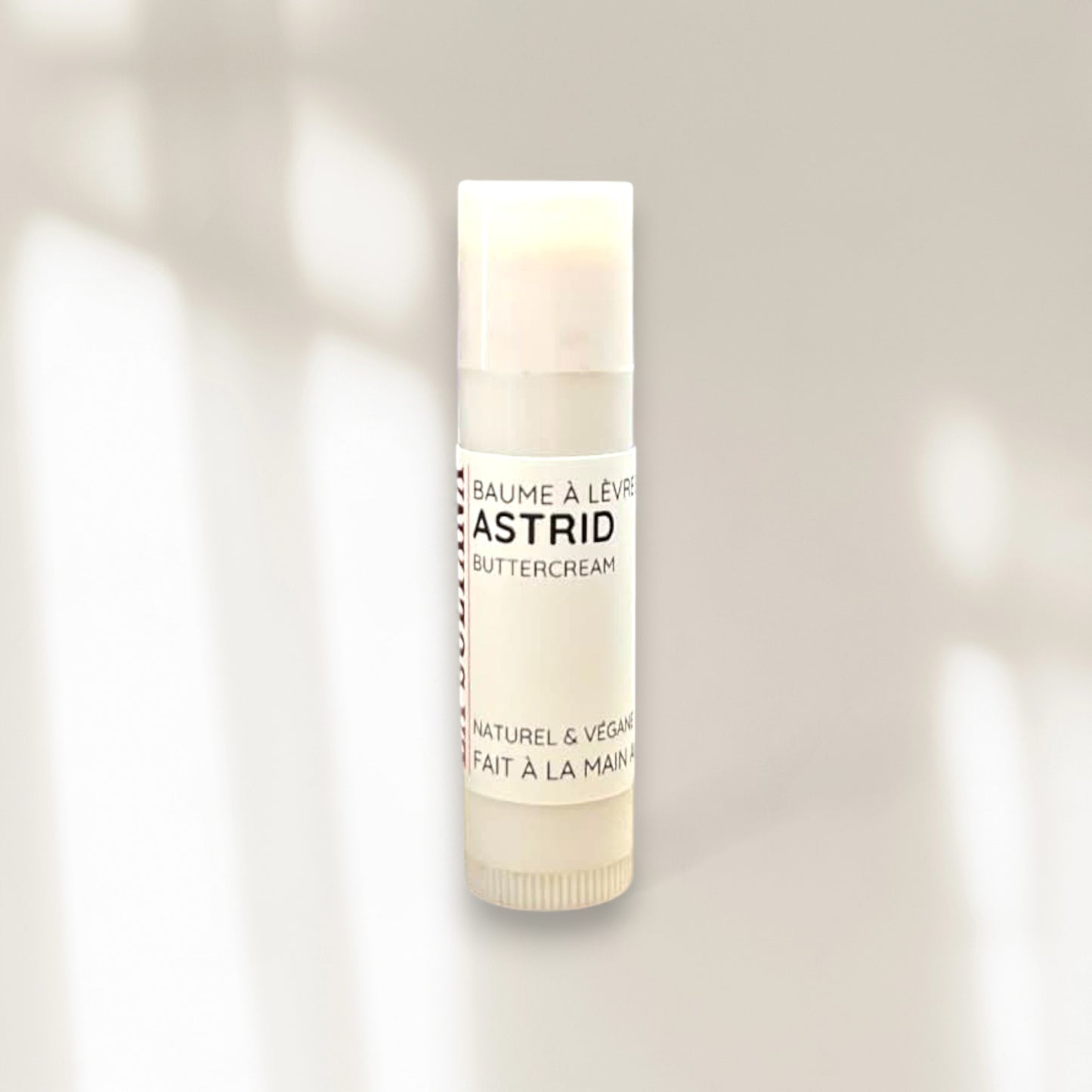 Bálsamo labial natural ASTRID en crema de mantequilla