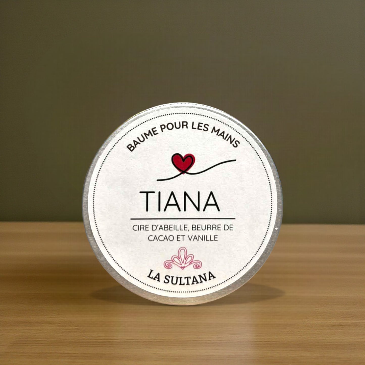 Hand Balm TIANA beeswax, vanilla & vitamin E