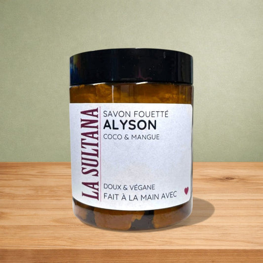 Savon fouetté ALYSON coco et mangue