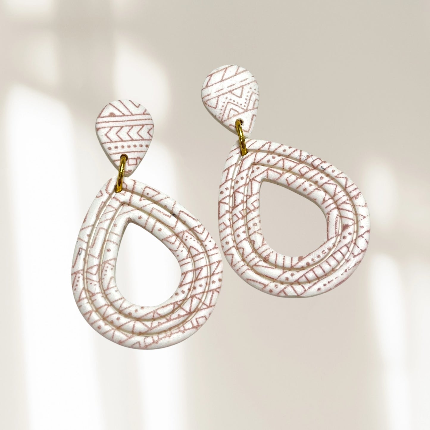 Boucles d'oreille en argile polymère (plusieurs modèles)