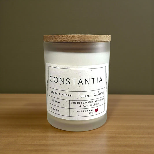 CONSTANTIA cèdre et  ambre