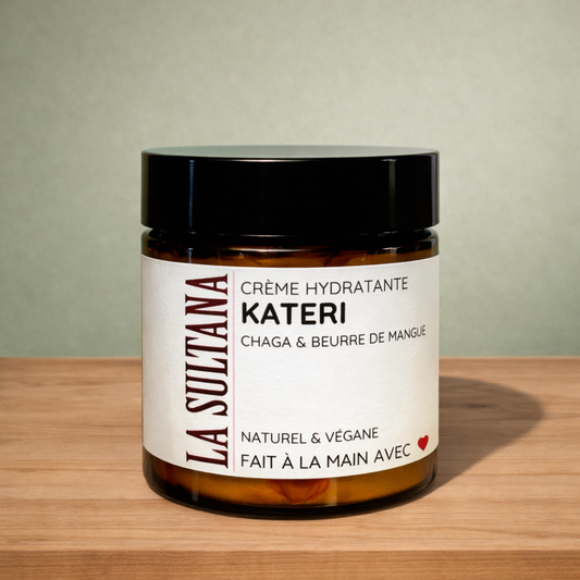 Crème hydratante pour le visage KATERI chaga & beurre de mangue