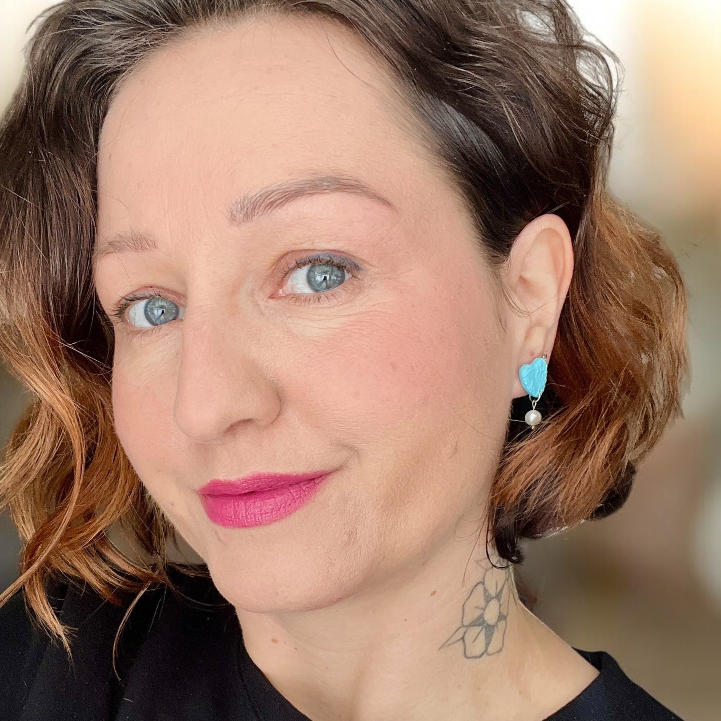 Boucles d'oreille Capucine