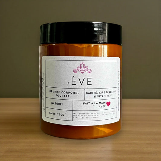 Beurre corporel fouetté ÈVE au karité