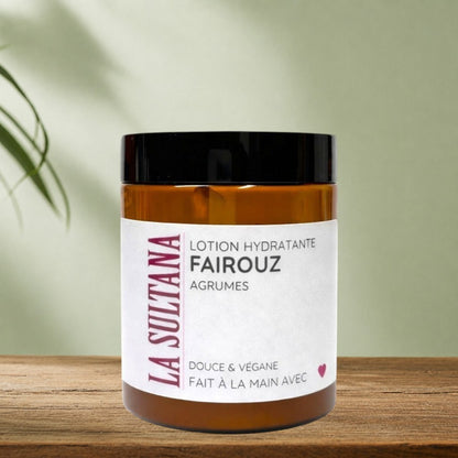 Lotion corporelle hydratante FAIROUZ agrumes