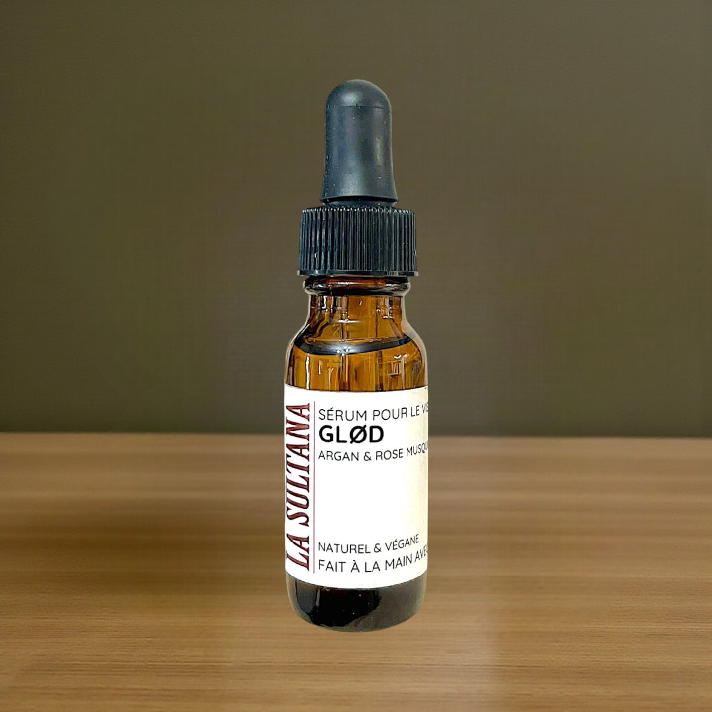 Sérum pour le visage et massage Gua Sha GLØD argan & rose musquée